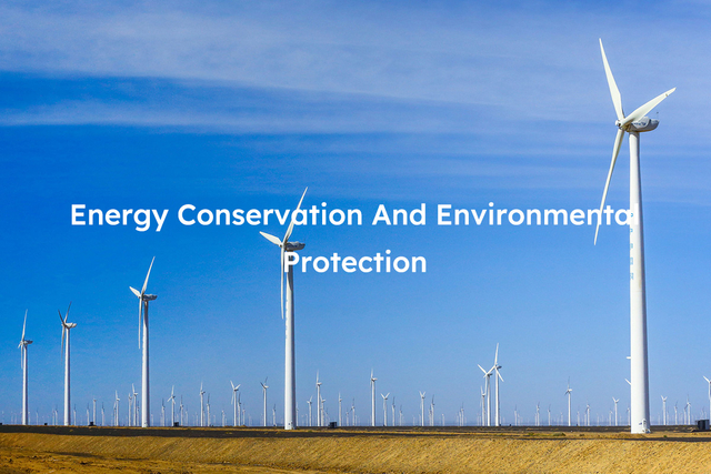 Energieeinsparung und Umweltschutz